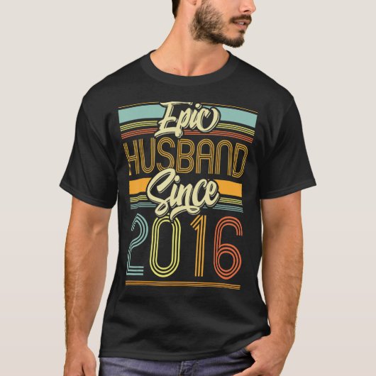 2016年7年目のアニバー以来のエピック結婚夫 Tシャツ (正面)