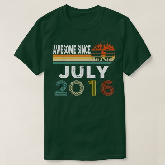 2016年7月から最高！ Tシャツ (デザイン正面)
