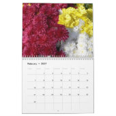 2016年 キク カレンダー (2月 2027)