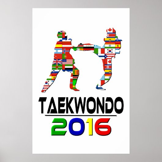 2016年：テコンドー ポスター (正面)