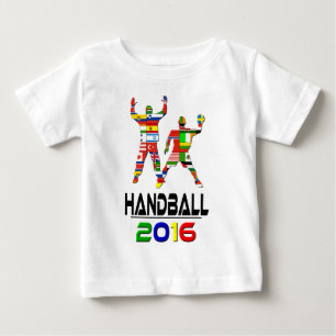 2016年: ハンドボール ベビーTシャツ