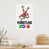 2016年：レスリング ポスター (キッチン)