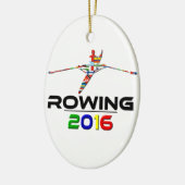 2016年: 漕艇 セラミックオーナメント (左)
