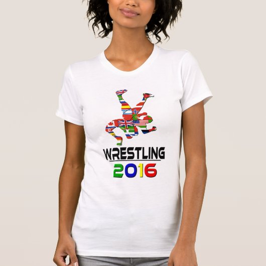 2016年: 苦闘すること Tシャツ (正面)