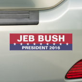2016年JEB BUSH大統領 バンパーステッカー (車上)