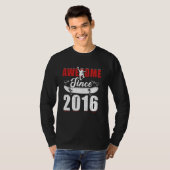 2016素晴らし年以来Tee 8 Skateboard Its My 8 Bir Tシャツ (正面フル)