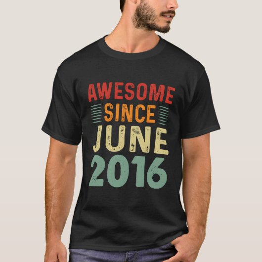 2016素晴らし年6月7日より Tシャツ (正面)