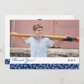 2016航海の年いかり卒業クラスありがとう サンキューカード (正面/裏面)