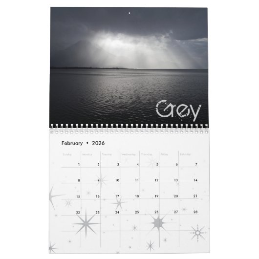 2016色 – カレンダー (2月 2026)