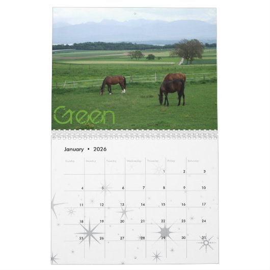 2016色 – カレンダー (1月 2026)