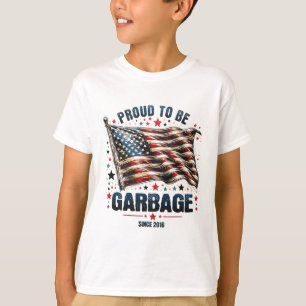 2016誇りを持った年米国国旗のおもしろいスペクトル以来のガルビージュ Tシャツ