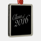 2016高等学校の卒業生のクラス メタルオーナメント (右)