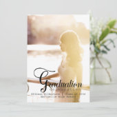 2016 書道 卒業写真 パーティー 招待状 (スタンド正面)