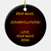 2016 BSNのクラス セラミックオーナメント (裏面)