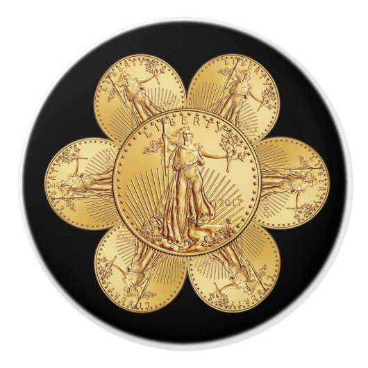 2016 Liberty to American金ゴールドイーグル～ * ～ セラミックノブ (正面)