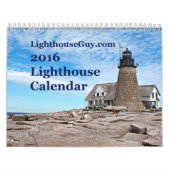 2016 LighthouseGuy.comカレンダー カレンダー (カバー)