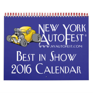 2016 New York AutoFestカレンダー カレンダー