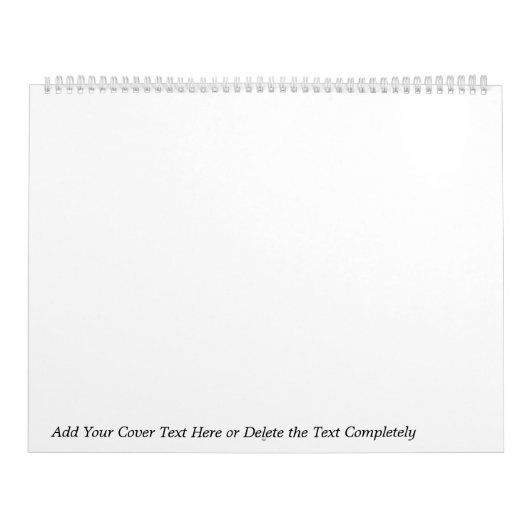 2017あなたの写真および文字が付いている大きい壁掛けカレンダー カレンダー (カバー)