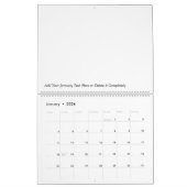 2017あなたの写真および文字が付いている大きい壁掛けカレンダー カレンダー (1月 2026)