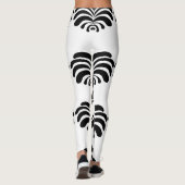 2017おもしろい年のルースターレギンス レギンス (裏面)