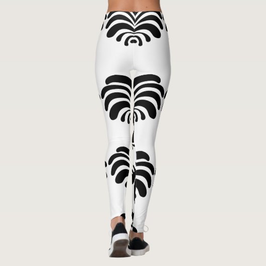 2017おもしろい年のルースターレギンス レギンス (裏面)