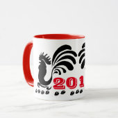 2017おもしろい年中国の初のMug 2 マグカップ (正面左)