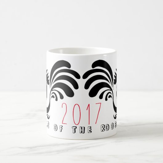 2017おもしろい年中国の初のRooters Mug コーヒーマグカップ (中央)