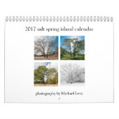 2017の塩の春の島のカレンダー カレンダー (カバー)