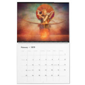 2017の天使のカレンダー カレンダー (2月 2025)