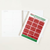 2017エチオピアソリストハリストドックス絶食カレンダー2024/25 プランナー手帳 (ディスプレー)