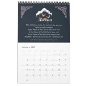 2017カレンダーのケルト族の車輪 カレンダー (1月 2027)