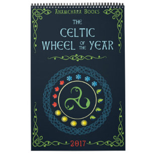 2017カレンダーのケルト族の車輪 カレンダー