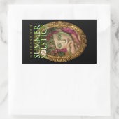 2017グリーンズボロ夏至フェスティバル土産 長方形シール (バッグ)