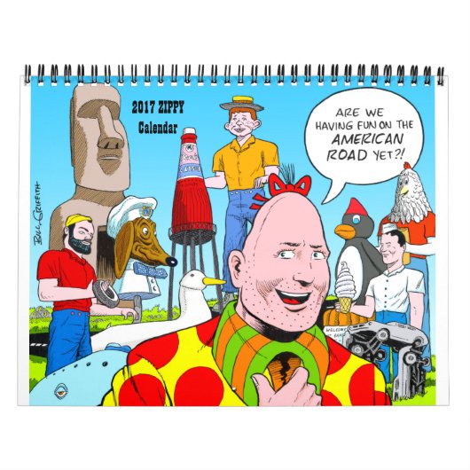 2017ジッピー・カレンダー カレンダー (カバー)