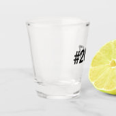 2017ハッシュタグ8誕生日記念日 ショットグラス (左)
