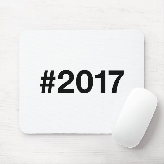 2017ハッシュタグ8誕生日記念日 マウスパッド (マウス)