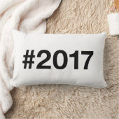2017ハッシュタグ8誕生日記念日 ランバークッション (ブランケット)