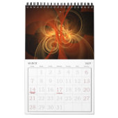 2017モダン抽象芸術 カレンダー (3月 2027)