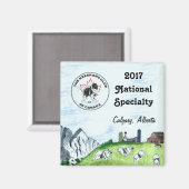 2017名土産マグネット マグネット (正面/裏面)