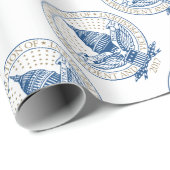 2017大統領の年の開業式トランプペンセ ラッピングペーパー (ロールコーナー)