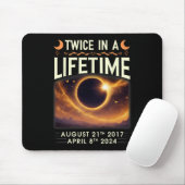 2017太陽の年のEclipse 2024の合計 マウスパッド (マウス)