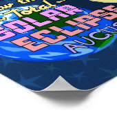 2017太陽の年ア威厳があるメリカの皆既食おもしろい21 ポスター (角)