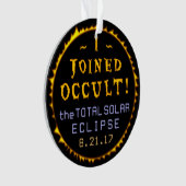 2017太陽の年威厳がある総食おもしろい21 オーナメント (正面)