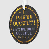 2017太陽の年威厳がある総食おもしろい21 オーナメント (正面)