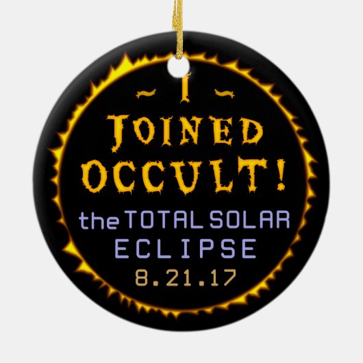 2017太陽の年威厳がある総食おもしろい21 セラミックオーナメント (裏面)