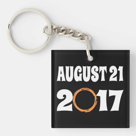 2017太陽の年威厳がある21日 キーホルダー (正面)