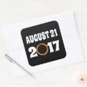2017太陽の年威厳がある21日 スクエアシール (封筒)