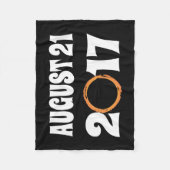 2017太陽の年威厳がある21日 フリースブランケット (正面)