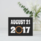 2017太陽の年威厳がある21日 ポストカード (スタンド正面)