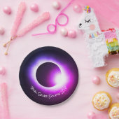 2017太陽の年米国日食 ペーパープレート (パーティー)